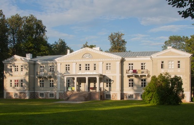 foto, Viljandimaa, Kõpu kool mõisahoone's, u 1930, foto H. Tilk rephoto