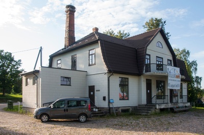 foto, Viljandimaa, Kõpu meierei, u 1930 rephoto