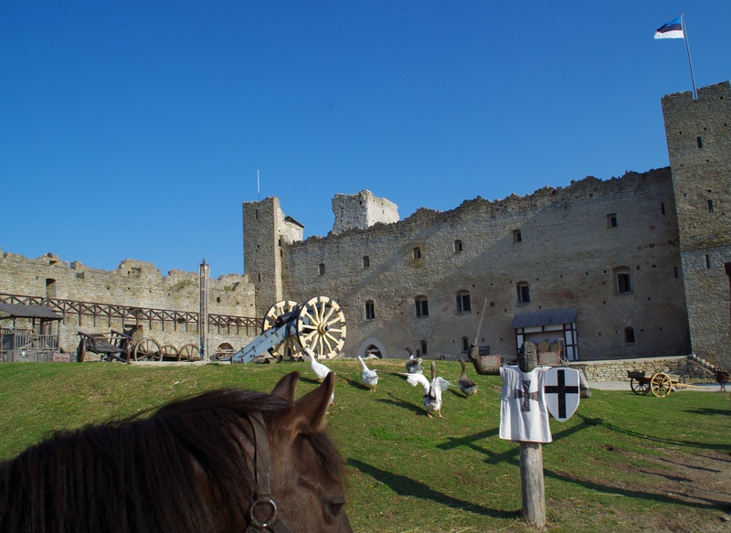 Rakvere fortresses. rephoto