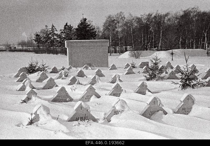 June 15, 1936 Männiku ammunition in the memory of the victims of the explosion and the cemetery field on the Military Mine.
