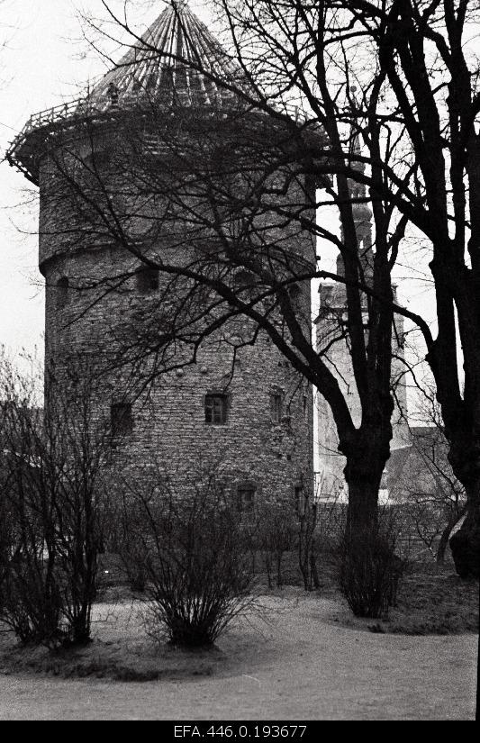 Artillery tower Kiek in de Kök roof repair.