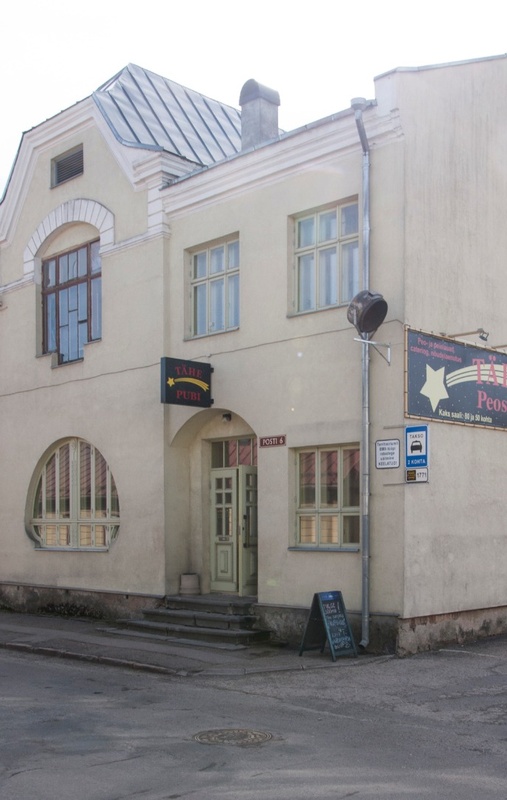Postcard, Viljandi Käsitööliste Assistance Society House, Posti 6 rephoto
