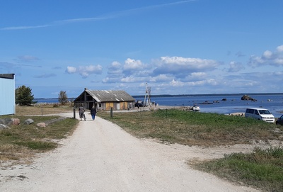 Harbour of Nõva rephoto