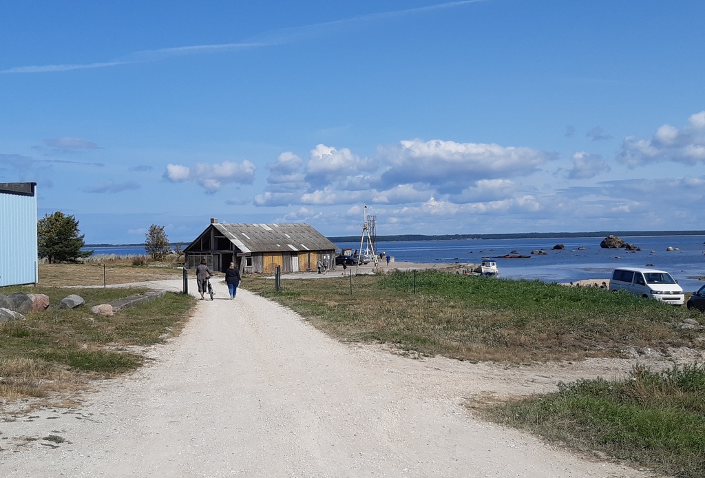 Harbour of Nõva rephoto