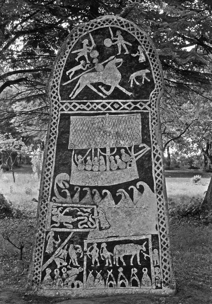 Picture Stone from Hunninge, Klinte, Gotland