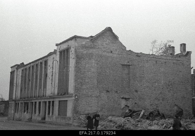 Cinema Apollo ruins Aleksandri Street no. 17.  duplicate photo