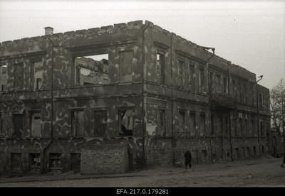Ruins of Pallas Art School.  similar photo