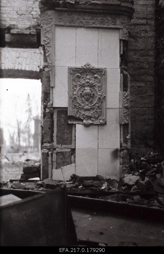 The ruined house of Riga Street 29.