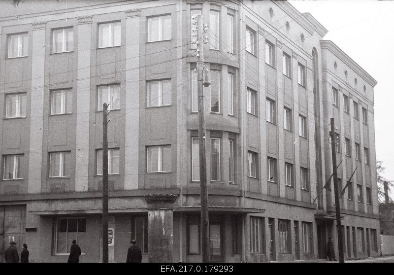 Building Riga Street no. 85, where the German Salapolice (Gestapo) was located.