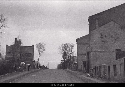 Ruins on Tallinn Street.  duplicate photo