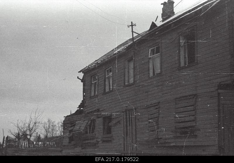 Ruins on Meltsiveski Street.