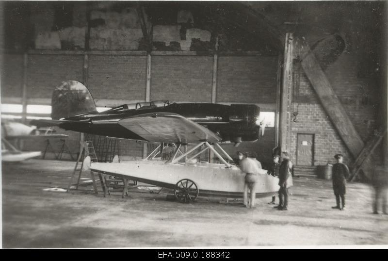 Water aircraft angaar in Tallinn.