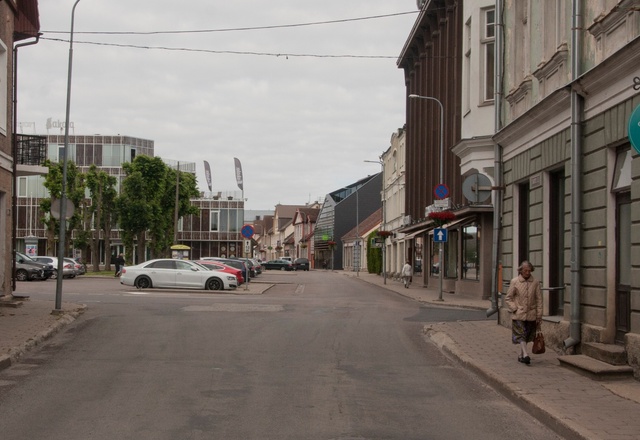 View of Viljandi city rephoto