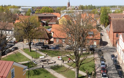 General view of Viljandi rephoto