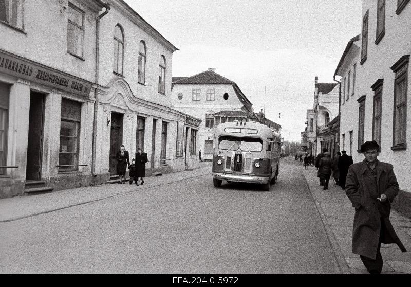 Kalev Street in Pärnu.