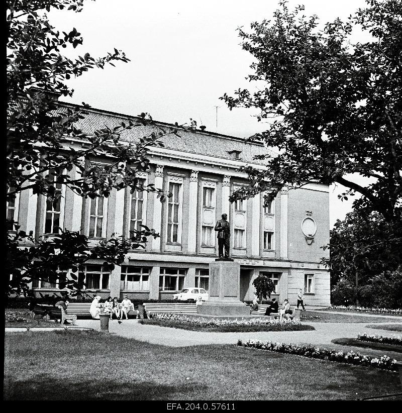 View of the Pärnu Drama Theatre named L. Koidula.