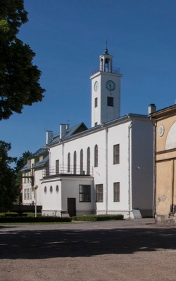 Postcard, Viljandi, new yard, by the yard rephoto