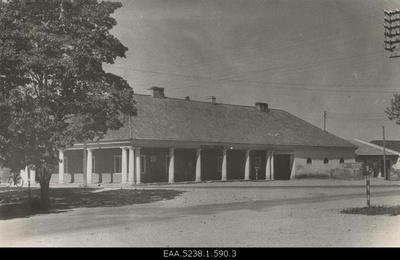 Dog gymnasium building  duplicate photo