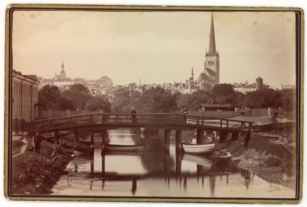 TLA 1465 1 85 Admirality Channel in the port of the Port Factory Country in the Old Town of Tallinn1882 1890 Photographer Charles Borchardt - Admirality Channel in the port of the Port Factory Country in the port of the Port Factory Country in the port of the Old Town of Tallinn