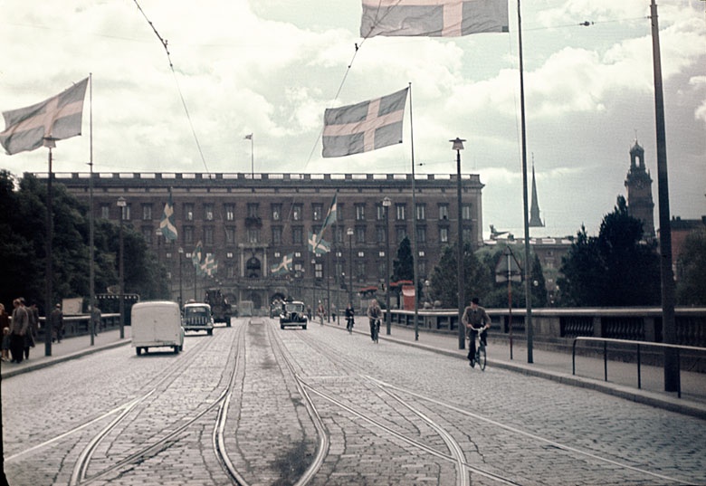 Stockholms innerstad - Stockholms slott. Stockholm City.