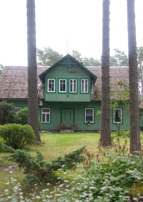 Jaan Kärner's residence in Elva e. Vilde (end. Quiet tn 4) 1965. rephoto