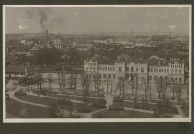 General view by Toompea over the Baltic Station building to the northeast.  duplicate photo