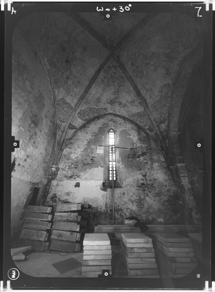 Muhu A07-30 - The interior of the Muhu St. Catherine's Church