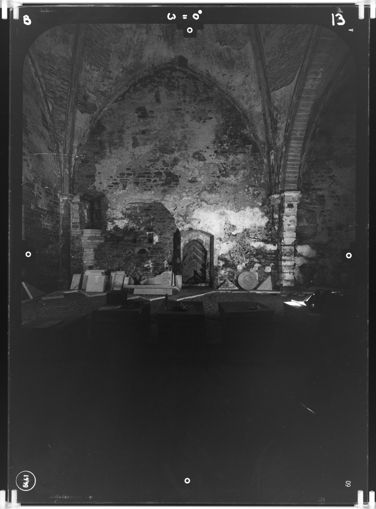 Muhu B13-0 - The interior of the Muhu St. Catherine's Church