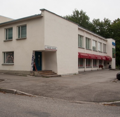 Kauplus-söökla Elvas, vaade. Tüüpprojekt 59-116, arh Koidu Lassmann rephoto