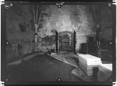 Muhu B11-0 - The interior of the Muhu St. Catherine's Church  duplicate photo