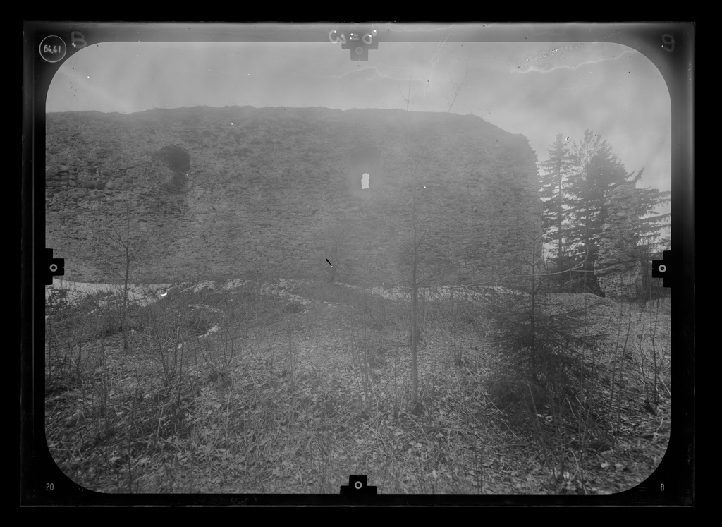 Vastseliina fortress B9-0 - Vastseliina Bishop Castle and fortress. Photogrammetric survey 1991