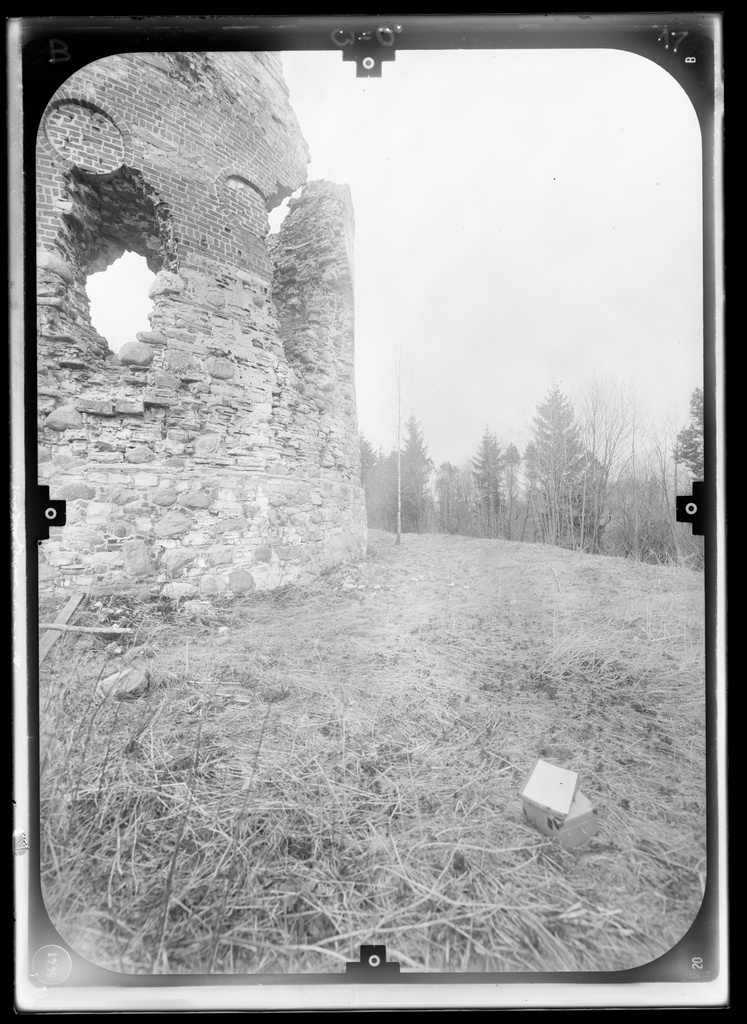 Vastseliina Fortress B17-0 - Vastseliina Bishop Castle and Fortress. Photogrammetric survey 1991