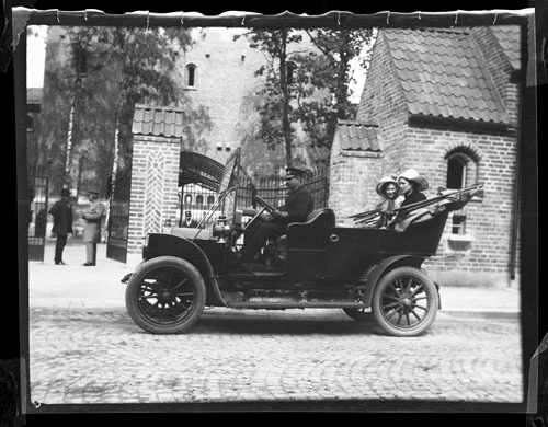 Från Wally och Bernhard Åströms bröllopsresa. (1912)