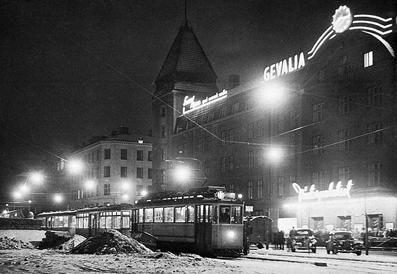 Vinterpalatset Stockholm 1949 - Vinterpalatset, Norway Bantorget, Stockholm 1949