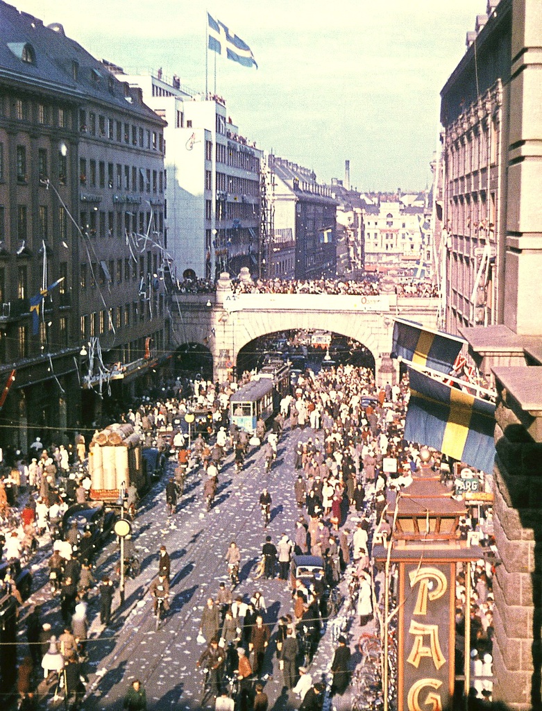 Lord Gatan 1945 - Segerdagen på Lord Gatan 7 May 1945