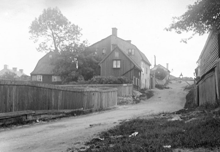 SSMF038090S Lundagatan 11 kv Haren 1948 - Lundagatan in Stockholm in 1948