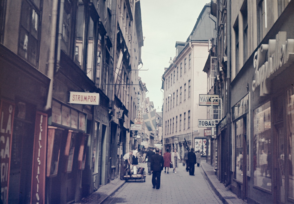 VasterlanggatanStockholm - Västerlånggatan i Gamla stan i Stockholm.