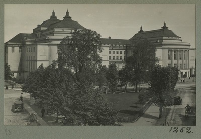 Tallinn. View Estonia Theatre.  duplicate photo