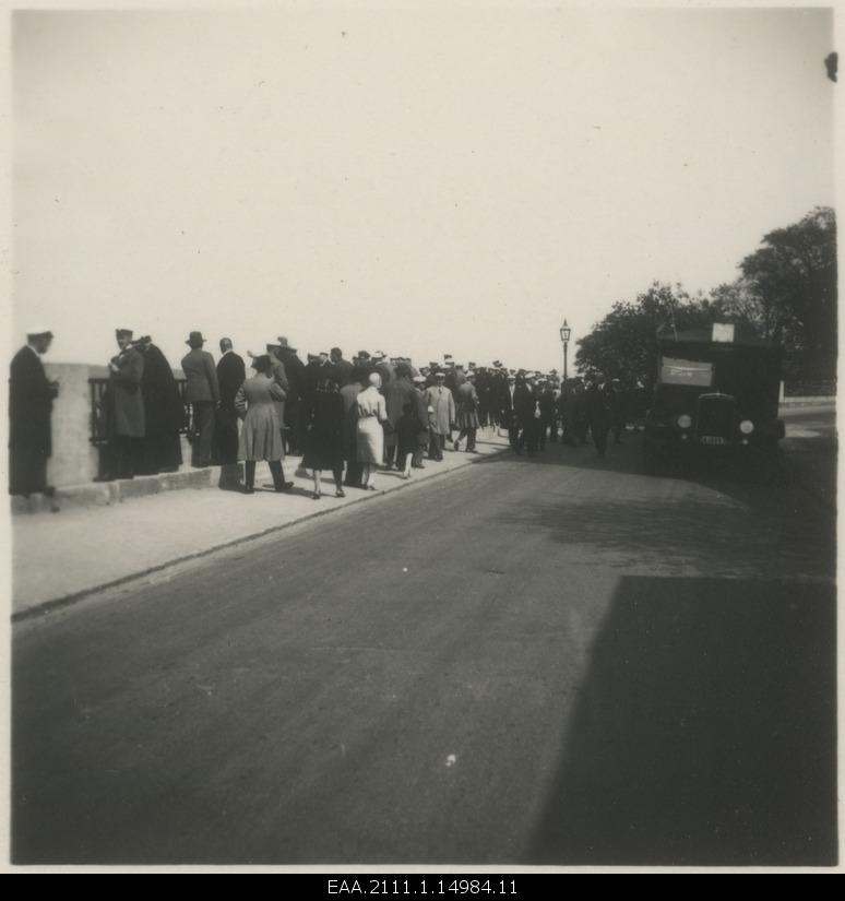 Welcome of Estonian guests in Stockholm