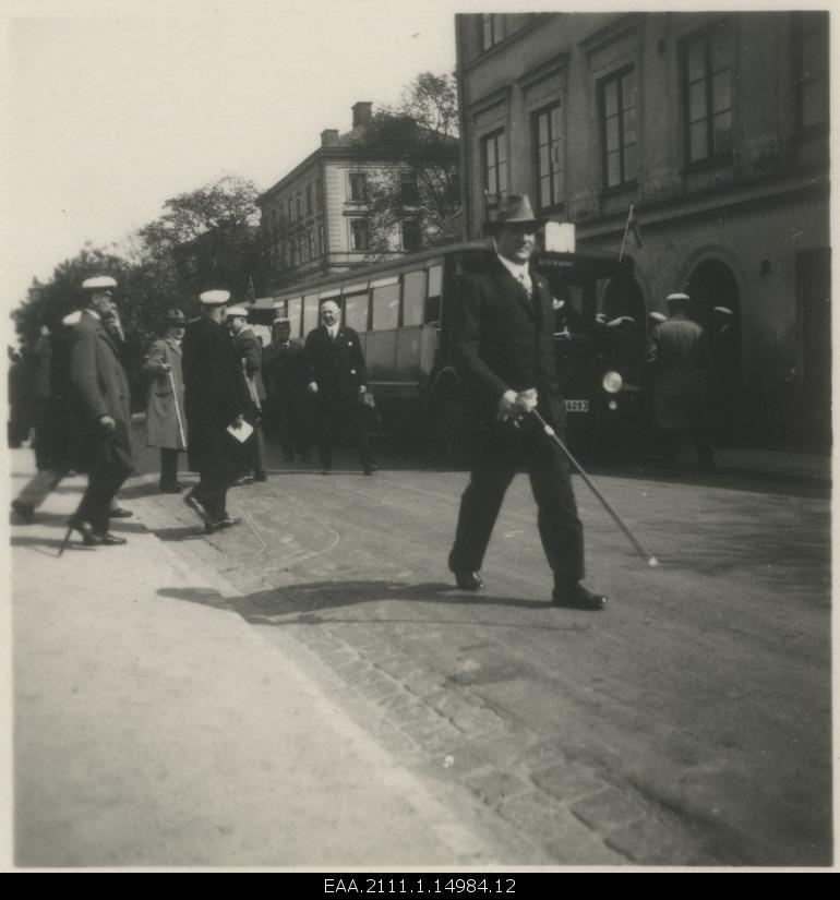 Welcome of Estonian guests in Stockholm