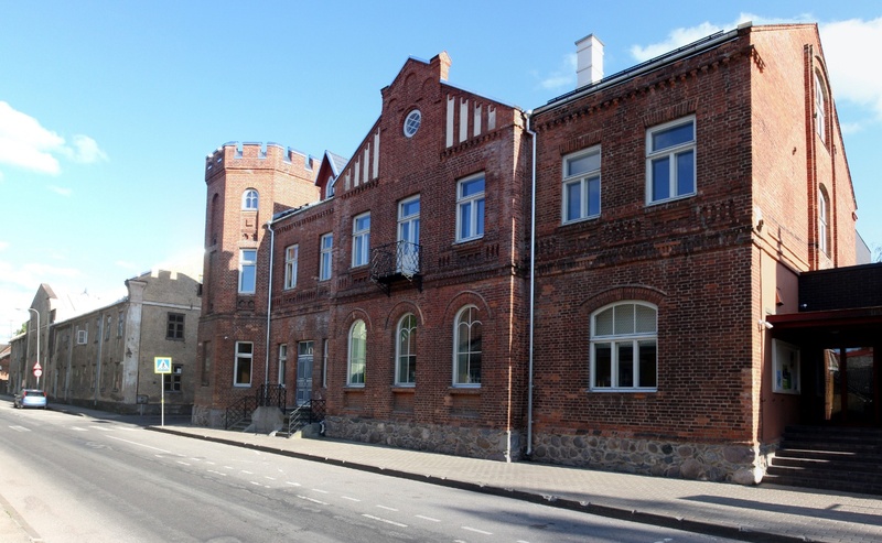Photo, Viljandi, Jakobson tn 16, House of Defence League, approx. 1930 rephoto