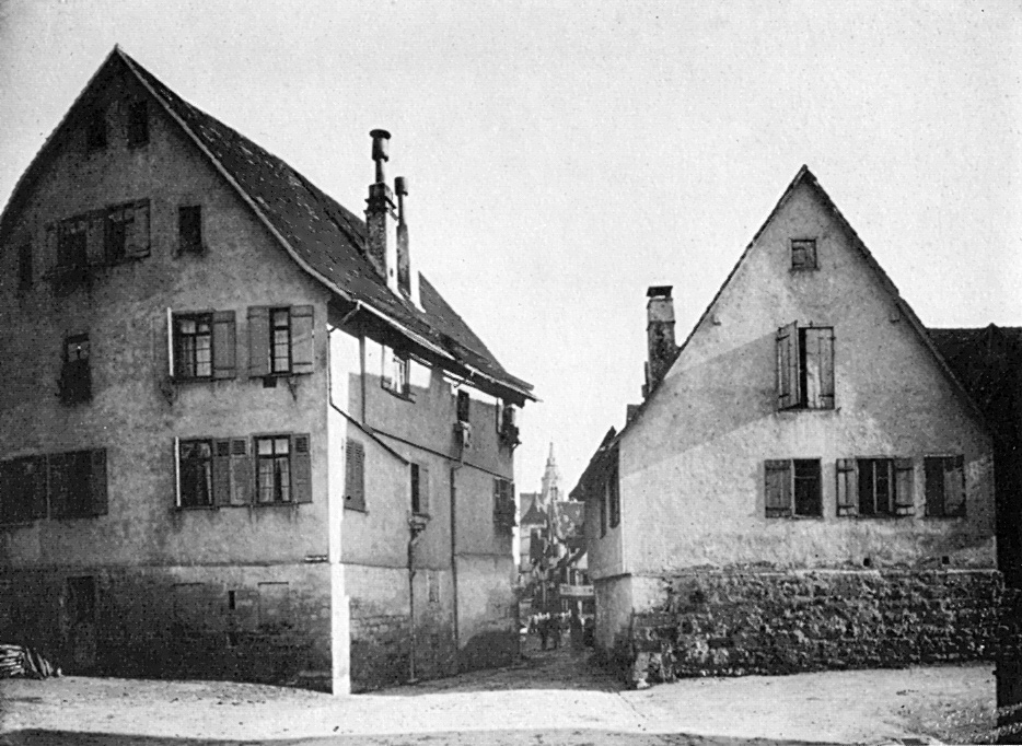 Sinner-Tübingen-Lange Gasse-Drecktörle-before 1890 - long