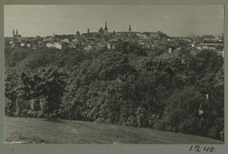 View of Tallinn from Lasnamägi.