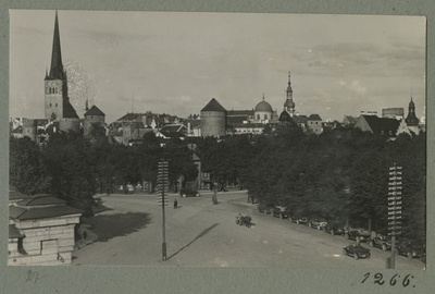 View from the Baltic Station Street Toompuiestee and Nunne Street crossing  duplicate photo