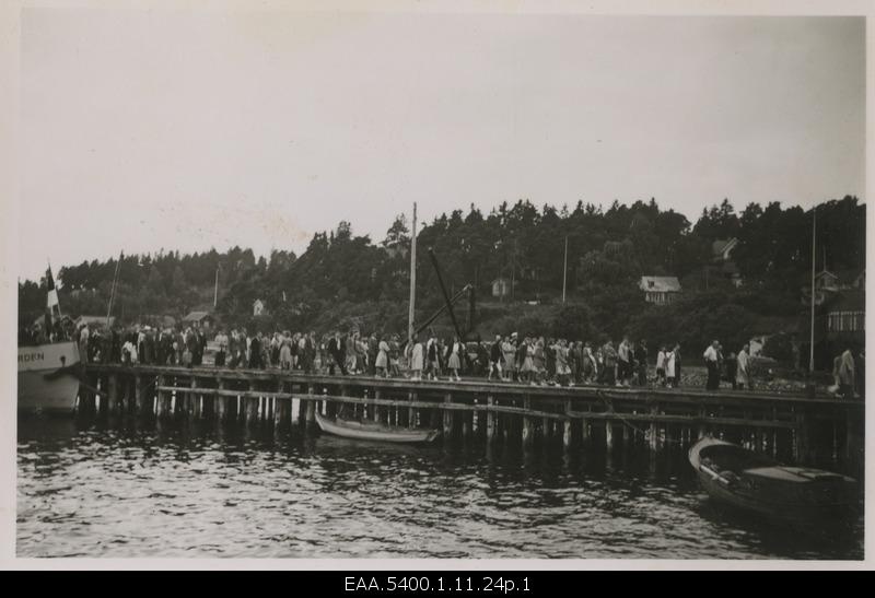 Trip to Sandviken during the summer days of Estonians in Central Sweden