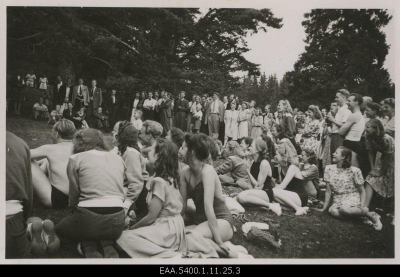 Trip to Sandviken during the summer days of Estonians in Central Sweden