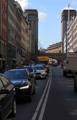 Postkaart. Stockholm. Albumis HM 7956. rephoto