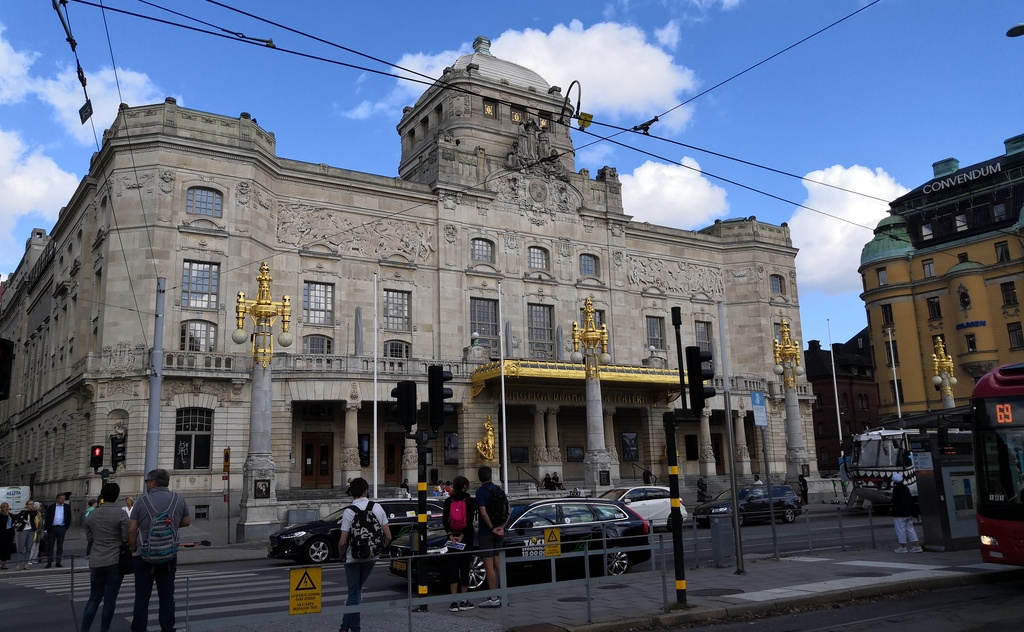 The Royal Dramatic Theatre in Stockholm, Sweden rephoto