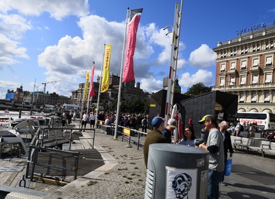 7174. Stockholm. Kongle. Operan sedd från Blasieholmen rephoto