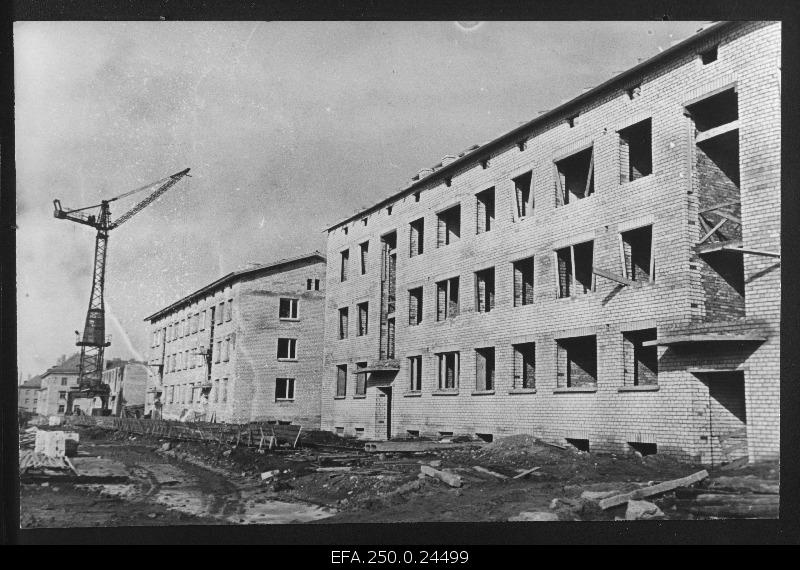 New constructions in Pärnu.